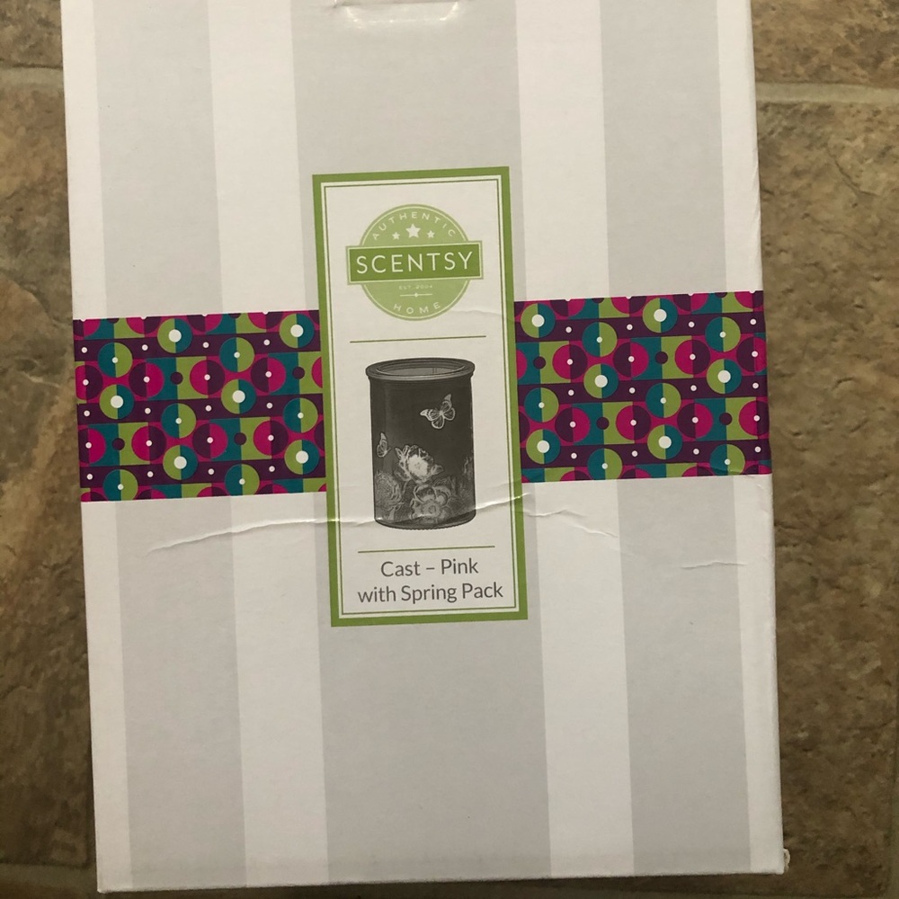 Cast - Pink with Spring Pack Warmer - Scentsy